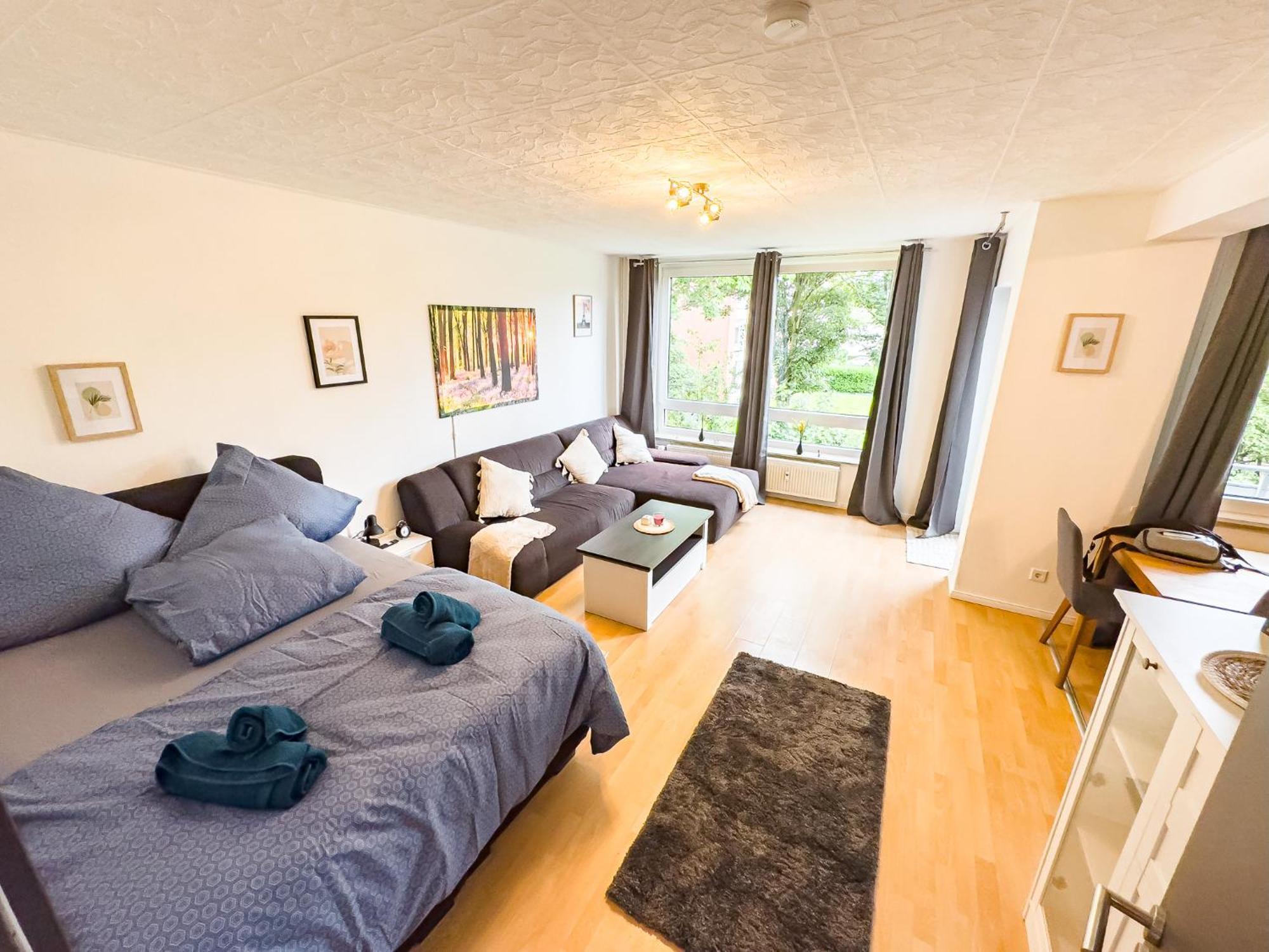 #811 Komfortable Wohnung 10 Min Bis Moviepark Dorsten Eksteriør billede